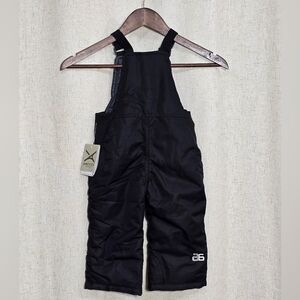 NWT Arctix Kids Black Insulated Snow Overalls